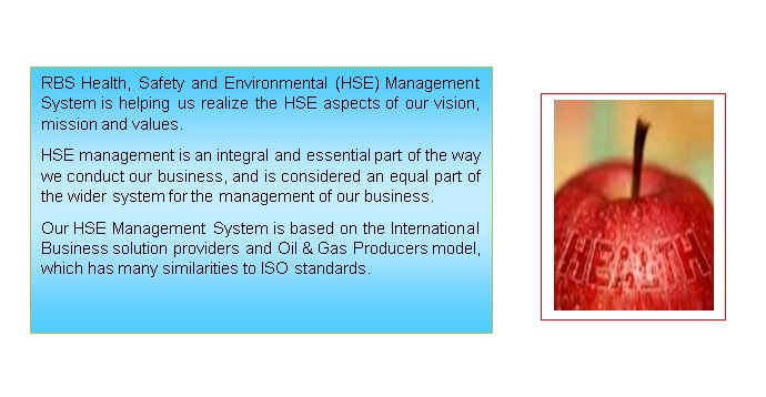 HSE- Health, Safety and Environment